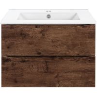 Тумба под раковину Vincea Mia 60 VMC-2MC600RW подвесная R.Wood — фото 1, Тумбы под раковину
