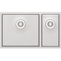 Кухонная мойка Florentina Оптима-740 OHM.460/220.400.В.20.S.10 Нержавеющая сталь сатинированная — фото 1, Кухонные мойки