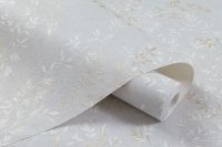 Обои Артекс New Look 6 10949-04 Винил на флизелине (1,06*10,05) Серый/Бежевый, Листья — фото 3, Обои для стен