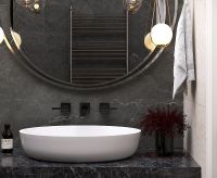 Товар: Керамогранит Laparet Leda Black карвинг 60х60 см - фото 3 Керамогранит Laparet Leda Black карвинг 60х60 см — фото 3, Керамогранит