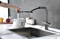 Товар: Смеситель для кухни Paulmark Serpentine Se213222-GM Вороненая сталь - фото 18 Смеситель для кухни Paulmark Serpentine Se213222-GM Вороненая сталь — фото 18, Смесители