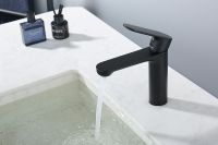 Смеситель для раковины Splenka S222.10.06 Черный матовый — фото 9, Смесители для раковины