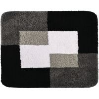 Коврик для ванной комнаты Ridder Coins 55x50 7103807 Серый — фото 1, Коврики для ванной комнаты