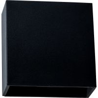 Настенный светильник Artelamp Algol A1445AL-1BK Черный — фото 1, Уличное освещение