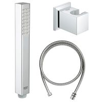 Товар: Душевой гарнитур Grohe Euphoria Cube 27889000 Хром - фото 2 Душевой гарнитур Grohe Euphoria Cube 27889000 Хром — фото 2, Душевые гарнитуры на держателе
