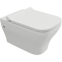 Унитаз Berges Strati 082132 подвесной с сиденьем Микролифт — фото 1, Подвесные унитазы