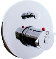 Смеситель для душа Rav Slezak Dunaj Termostat  DT286 Хром — фото 1, Смеситель для душа