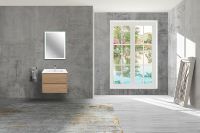 Тумба под раковину Vincea Gio 60 VMC-2G600NO подвесная N.Oak — фото 5, Тумбы под раковину