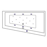 Товар: Акриловая ванна Excellent Sfera 170x100 R WAEX.SFP17.RELAX.CR с гидромассажем - фото 7 Акриловая ванна Excellent Sfera 170x100 R WAEX.SFP17.RELAX.CR с гидромассажем — фото 7, Ванны