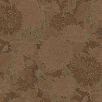 Обои Milassa Микадо KTS6 012 Флизелин (1*10,05) Коричневый, Цветы — фото 1, Обои для стен