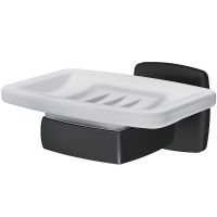 Мыльница AM.PM Gem A9034222 Черная матовая — фото 1, Мыльницы