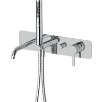 Смеситель для ванны Allen Brau Priority 5.31A05-00 Хром — фото 1, Смеситель для ванны