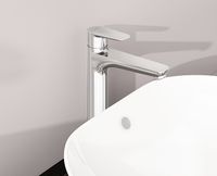 Смеситель для раковины Vitra Flow Soft A43010EXP Хром — фото 2, Смесители для раковины