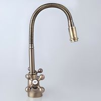 Товар: Смеситель для кухни Frap H19-4 F4319-4 Бронза - фото 5 Смеситель для кухни Frap H19-4 F4319-4 Бронза — фото 5, Смесители для кухни