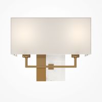 Товар: Настенный светильник Maytoni Table Floor Bianco Z030WL-02BS Белый Латунь - фото 3 Настенный светильник Maytoni Table Floor Bianco Z030WL-02BS Белый Латунь — фото 3, Бра