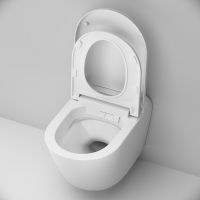 Унитаз-биде AM.PM Sensation CCC301700SC подвесной с сиденьем Микролифт — фото 11, Унитазы