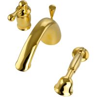 Товар: Смеситель на борт ванны Migliore Maya 18929 Золото - фото 2 Смеситель на борт ванны Migliore Maya 18929 Золото — фото 2, Смесители
