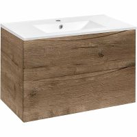 Тумба под раковину Vincea Mia 90 VMC-2MC900VO подвесная V.Oak — фото 2, Тумбы под раковину