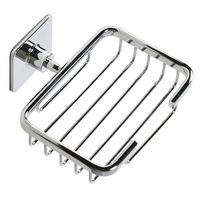 Мыльница Fixsen Square FX-93109 Хром — фото 1, Мыльницы