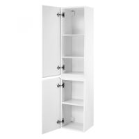 Товар: Шкаф пенал Veedi Prestige 35 PRS000P-L подвесной Белый - фото 4 Шкаф пенал Veedi Prestige 35 PRS000P-L подвесной Белый — фото 4, Мебель для ванной