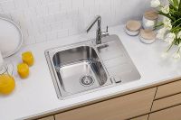 Товар: Кухонная мойка Alveus Line Max 110 SAT-90 615x500 1144603 Сатинированная сталь - фото 2 Кухонная мойка Alveus Line Max 110 SAT-90 615x500 1144603 Сатинированная сталь — фото 2, Кухонные мойки