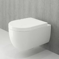 Товар: Унитаз Bocchi V-Tondo 1416-001-0129 подвесной без сиденья - фото 2 Унитаз Bocchi V-Tondo 1416-001-0129 подвесной без сиденья — фото 2, Унитазы