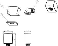 Душевая система Aquanet Static 2.09 257165 Хром — фото 16, Встраиваемые душевые комплекты
