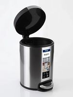 Ведро для мусора Frap F711 Сатин — фото 3, Мусорные ведра