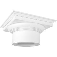 Капитель Европласт 1.11.005 269x150x269 мм — фото 1, Колонны