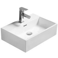 Раковина SantiLine 51 SL-1006 Белая — фото 1, Раковины накладные