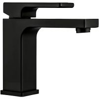 Смеситель для раковины Gappo G1017-6 Черный матовый — фото 1, Смесители для раковины