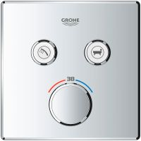 Смеситель для душа Grohe Grohtherm SmartControl 29124000 с термостатом Хром — фото 3, Смеситель для душа