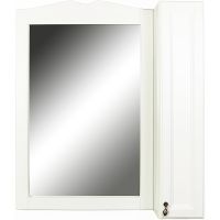 Зеркало со шкафом Orange Classic 85 Белое — фото 1, Зеркальные шкафы в ванную