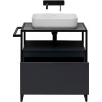 Товар: Тумба под раковину Allen Brau Priority 70 1.31001.AM Антрацит матовый - фото 7 Тумба под раковину Allen Brau Priority 70 1.31001.AM Антрацит матовый — фото 7, Тумбы под раковину