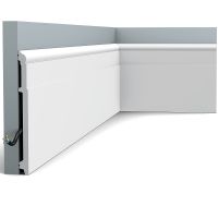 Плинтус Orac Decor SX156 2000x202x16 мм — фото 1, Плинтуса напольные