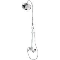 Душевая система Cezares Golf-CD-01-Bi Хром — фото 1, Душевые стойки