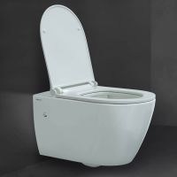 Товар: Комплект унитаза Berges Mascon Rimless с инсталляцией Atom Line 043352 с сиденьем Микролифт и Белой клавишей смыва - фото 7 Комплект унитаза Berges Mascon Rimless с инсталляцией Atom Line 043352 с сиденьем Микролифт и Белой клавишей смыва — фото 7, Унитазы