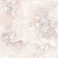 Обои Prima Italiana Ortisei 80505 Винил на флизелине (1,06*10) Бежевый/Серебряный, Цветы — фото 1, Обои для стен