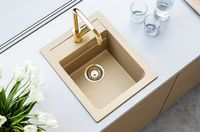 Товар: Кухонная мойка Alveus Granital Atrox 10 Terra G22 400x500 1139768 Песчаная - фото 2 Кухонная мойка Alveus Granital Atrox 10 Terra G22 400x500 1139768 Песчаная — фото 2, Кухонные мойки