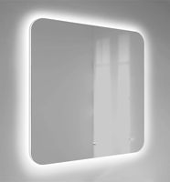 Товар: Зеркало Raval Ego 80 Ego.02.80/W/RL с подсветкой с бесконтактным выключателем и часами - фото 2 Зеркало Raval Ego 80 Ego.02.80/W/RL с подсветкой с бесконтактным выключателем и часами — фото 2, Мебель для ванной