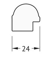 Товар: Зеркало Evoform Definite 67х67 BY 0659 в багетной раме - Серебряный бамбук 24 мм - фото 5 Зеркало Evoform Definite 67х67 BY 0659 в багетной раме - Серебряный бамбук 24 мм — фото 5, Мебель для ванной