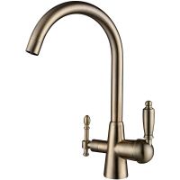 Смеситель для кухни Kaiser Vincent 31744-3 Бронза — фото 1, Смесители