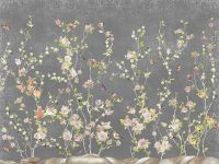 Фреска Ortograf Silver&Gold 32806 Фактура флок FLK Флизелин (3,6*2,7) Серый/Разноцветный, Цветы — фото 2, Фрески