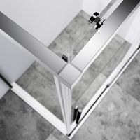 Товар: Душевой уголок Vincea Slim-N 100x80 VSR-4SN8010CL профиль Хром стекло прозрачное - фото 5 Душевой уголок Vincea Slim-N 100x80 VSR-4SN8010CL профиль Хром стекло прозрачное — фото 5, Душевые уголки