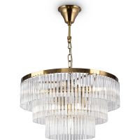 Товар: Подвесной светильник Maytoni Neoclassic Colonne MOD093PL-09BS Прозрачный Латунь - фото 2 Подвесной светильник Maytoni Neoclassic Colonne MOD093PL-09BS Прозрачный Латунь — фото 2, Подвесные светильники