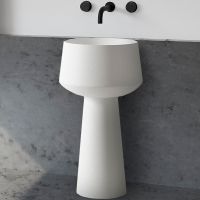 Раковина Abber Stein 50 AS2508 Белая матовая — фото 1, Раковины