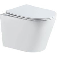 Унитаз Vincea Piatti VT1-11T подвесной Белый с сиденьем Микролифт — фото 1, Подвесные унитазы