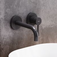 Смеситель для раковины Damixa Scandinavian Pure 360260300 Черный матовый — фото 3, Смесители