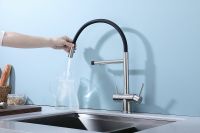 Смеситель для кухни Splenka S70.63.05 Сатин Черный — фото 32, Смесители для кухни