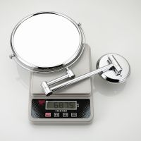 Косметическое зеркало Frap F6108 с увеличением Хром — фото 9, Аксессуары для ванной